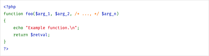 PHP Snippet Functions